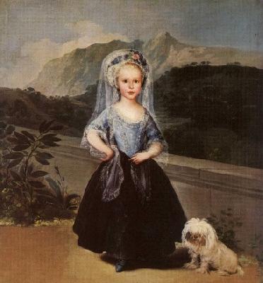 Francisco de Goya Portrait of Mana Teresa de Borbon Y Vallabriga Germany oil painting art